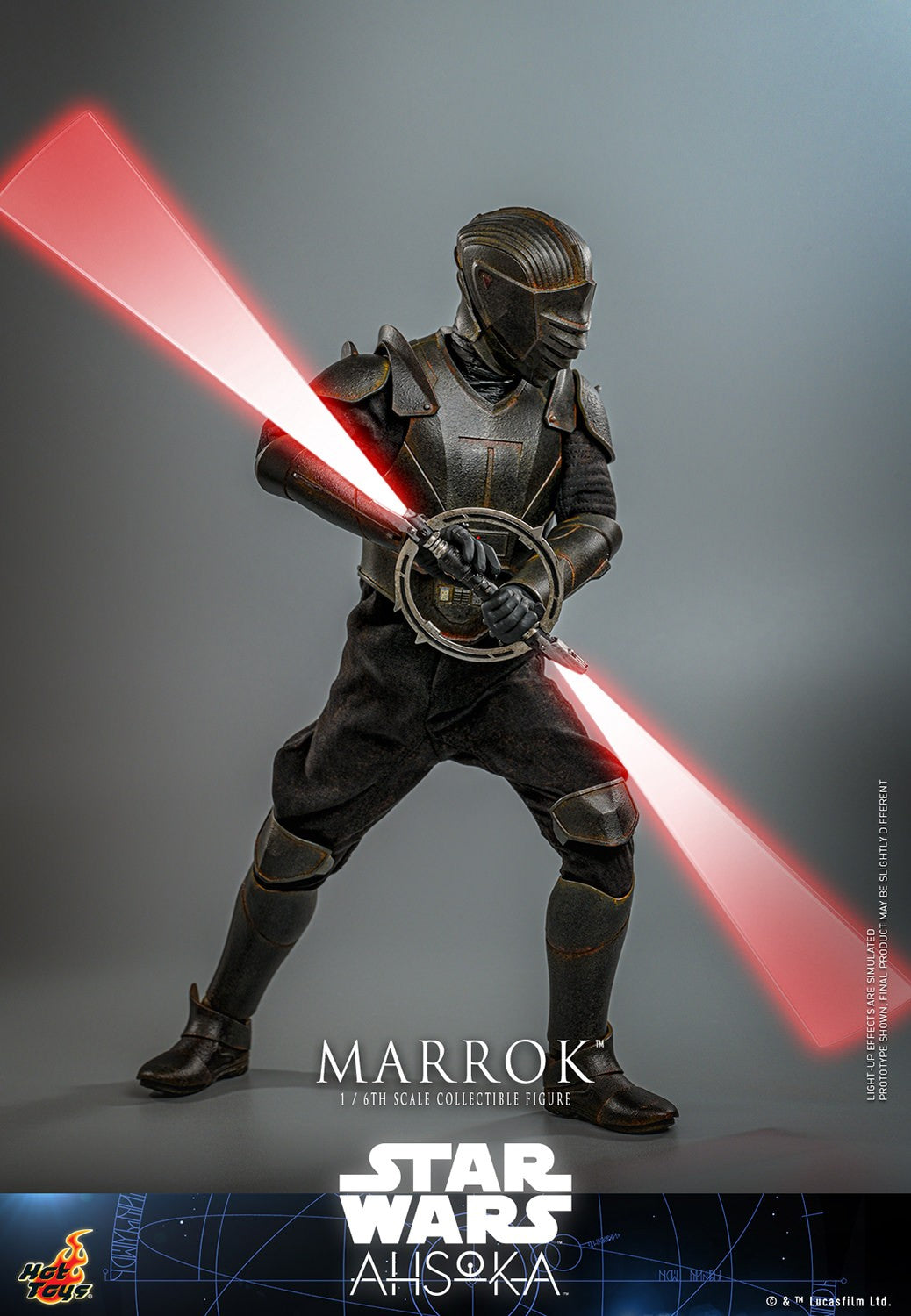 Hot Toys TMS117 Star Wars [Ahsoka Marrok] 1/6 Scale Collectible Figure