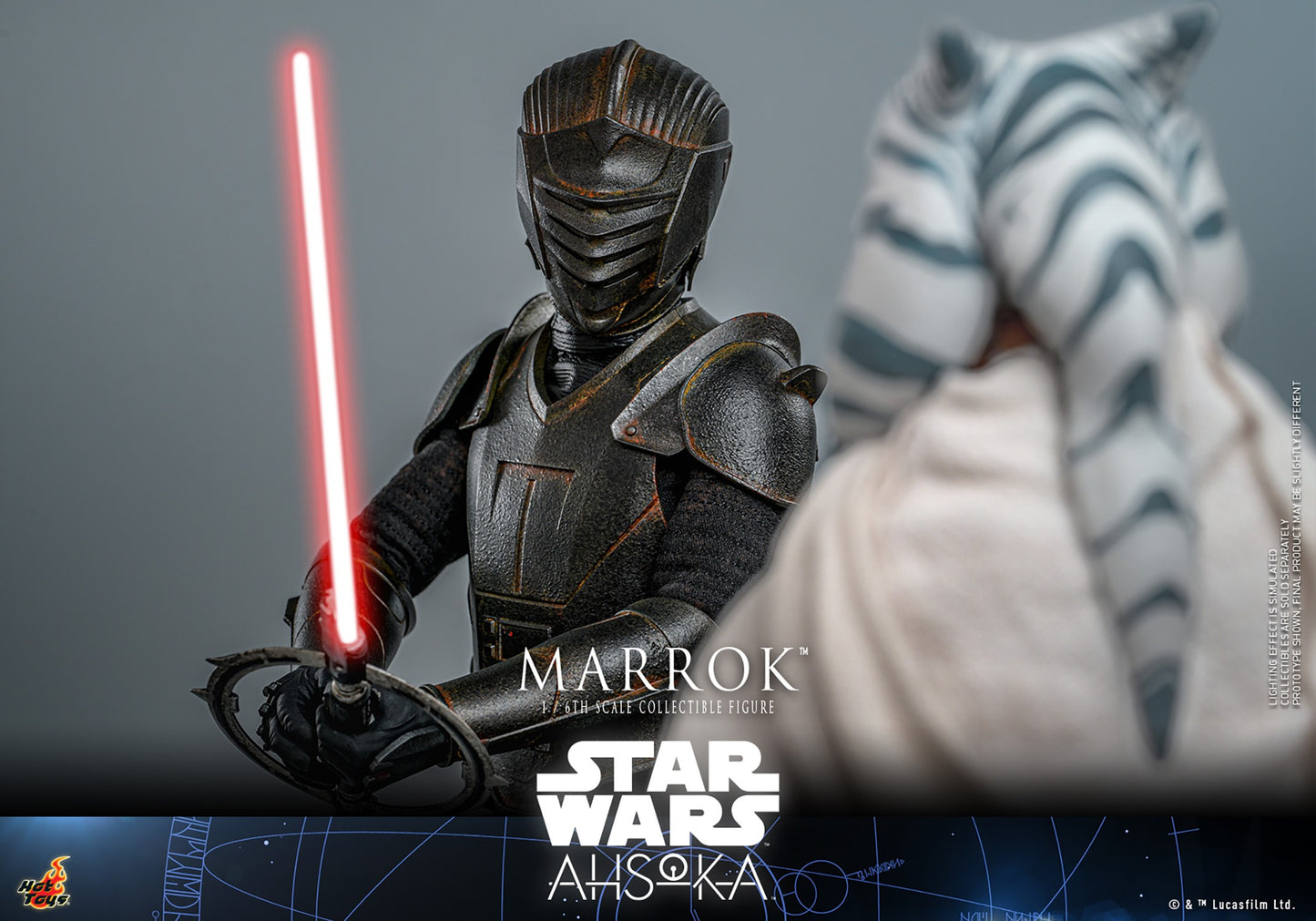 Hot Toys TMS117 Star Wars [Ahsoka Marrok] 1/6 Scale Collectible Figure