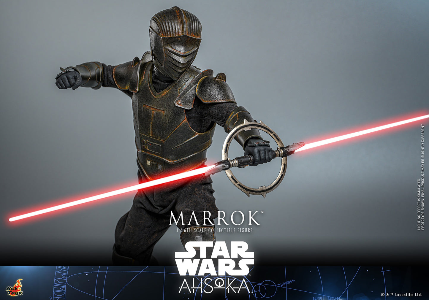 Hot Toys TMS117 Star Wars [Ahsoka Marrok] 1/6 Scale Collectible Figure