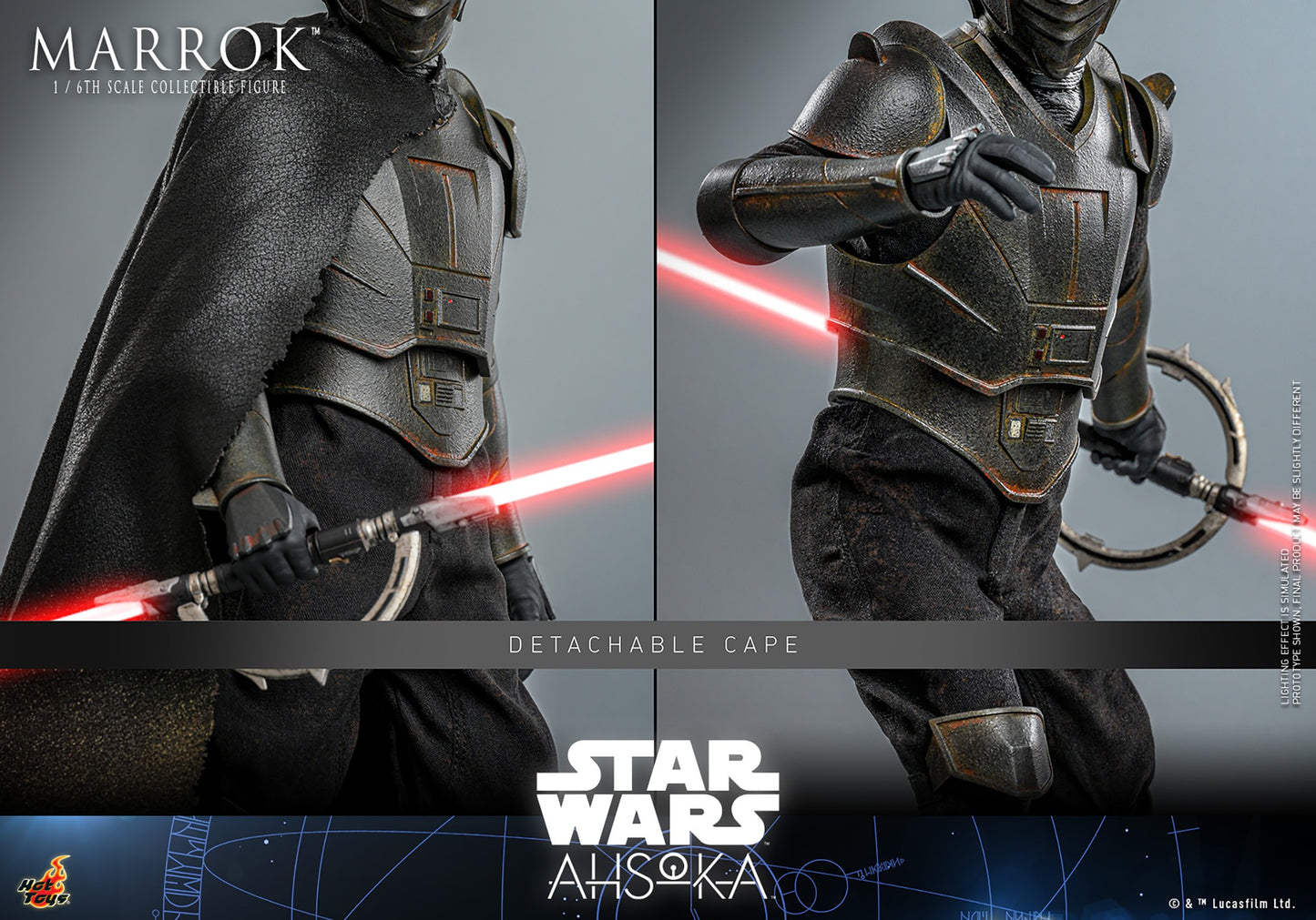 Hot Toys TMS117 Star Wars [Ahsoka Marrok] 1/6 Scale Collectible Figure