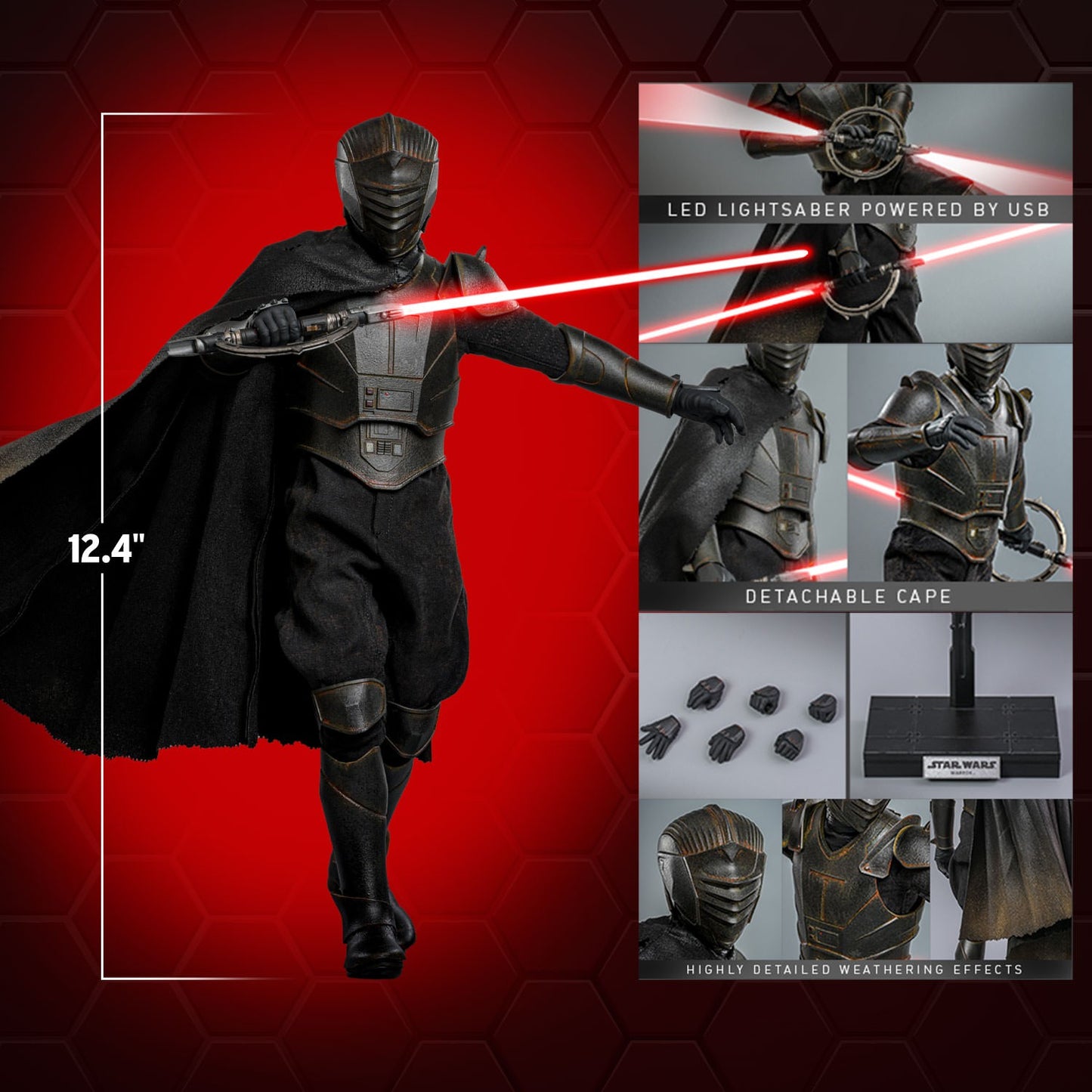 Hot Toys TMS117 Star Wars [Ahsoka Marrok] 1/6 Scale Collectible Figure