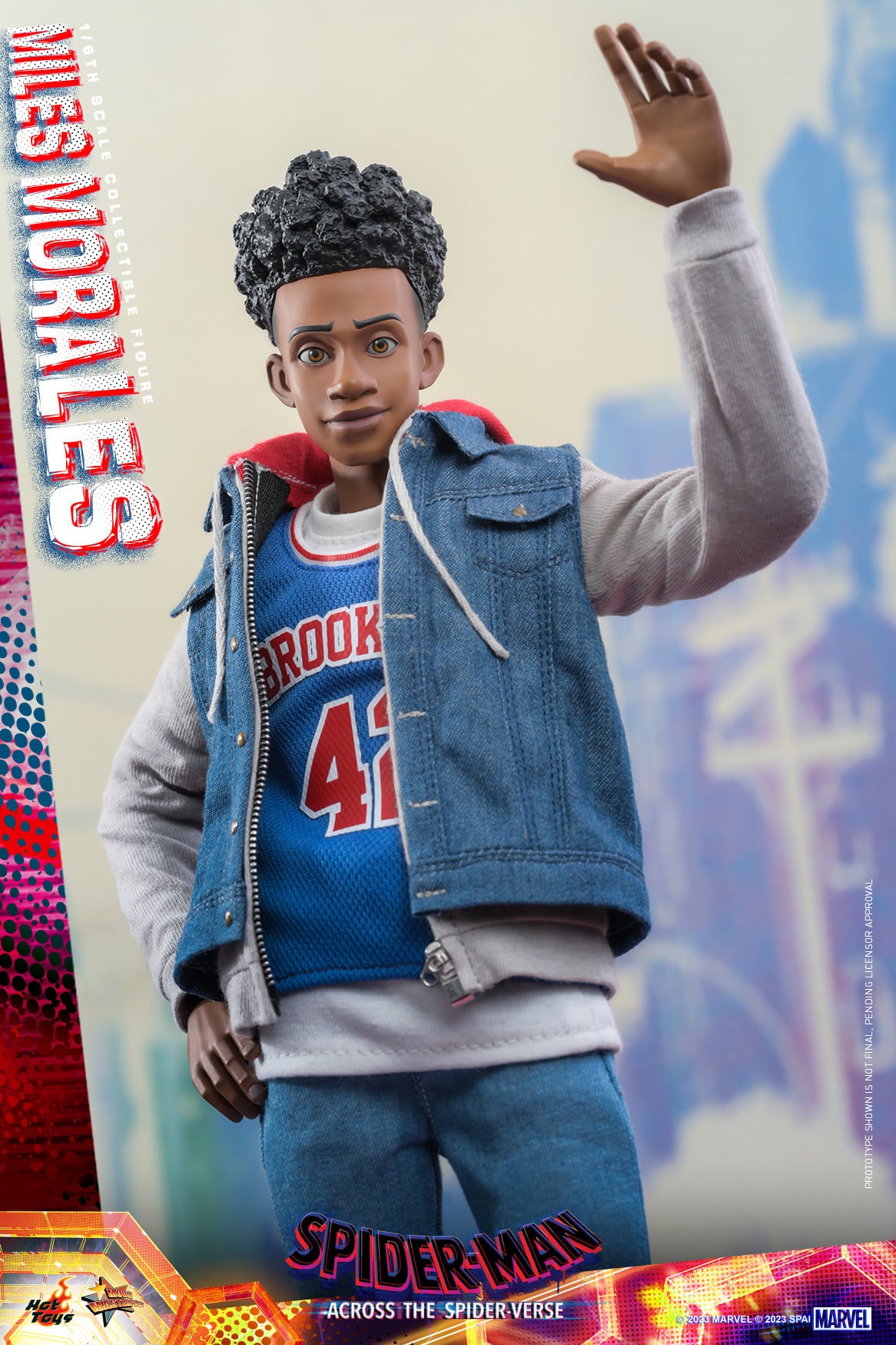 Hot Toys MMS710 Spider-man: Across The Spiderverse [Miles Morales] 1/6 Scale Collectible Figure