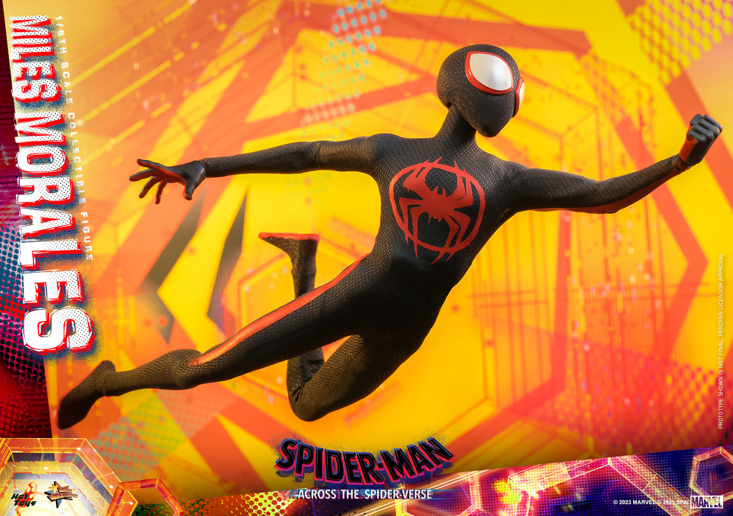 Hot Toys MMS710 Spider-man: Across The Spiderverse [Miles Morales] 1/6 Scale Collectible Figure