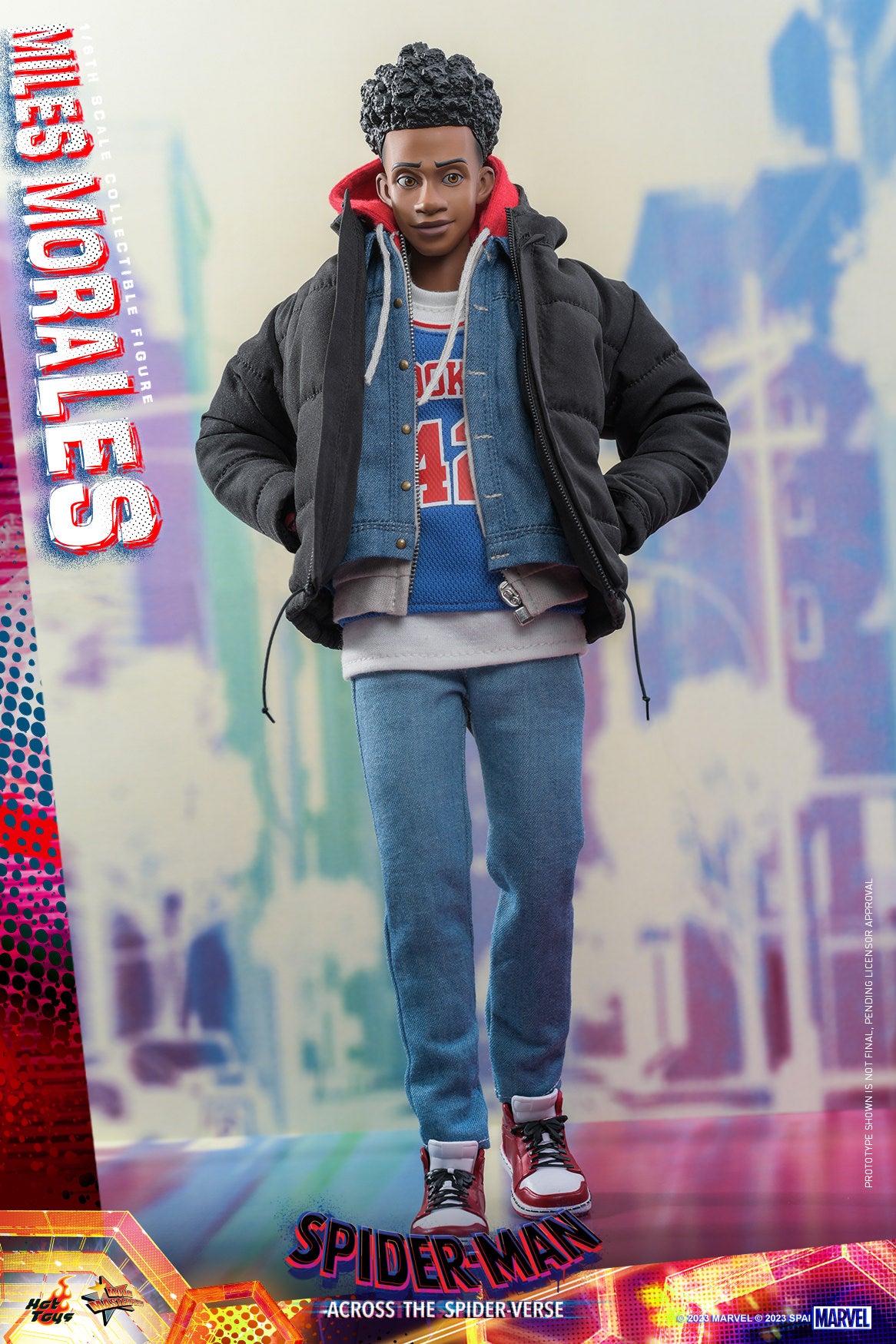 Hot Toys MMS710 Spider-man: Across The Spiderverse [Miles Morales] 1/6 Scale Collectible Figure