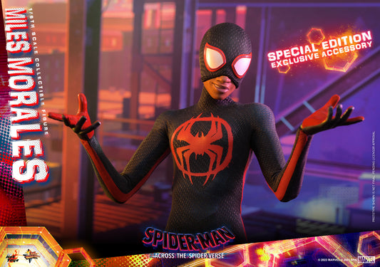Hot Toys MMS710 Spider-man: Across The Spiderverse [Miles Morales] 1/6 Scale Collectible Figure