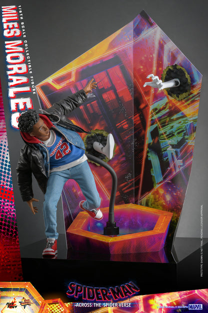 Hot Toys MMS710 Spider-man: Across The Spiderverse [Miles Morales] 1/6 Scale Collectible Figure