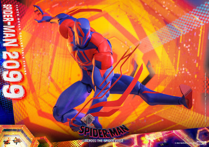 Hot Toys MMS711 Spiderman Across The Spiderverse : Spider Man 2099 - 1/6 Scale Collectible Figure