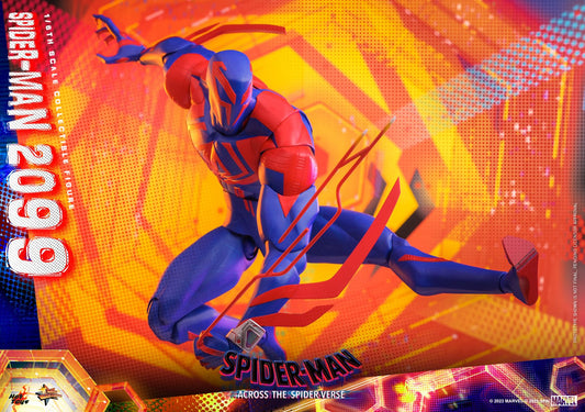 Hot Toys MMS711 Spiderman Across The Spiderverse : Spider Man 2099 - 1/6 Scale Collectible Figure