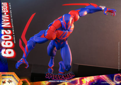 Hot Toys MMS711 Spiderman Across The Spiderverse : Spider Man 2099 - 1/6 Scale Collectible Figure