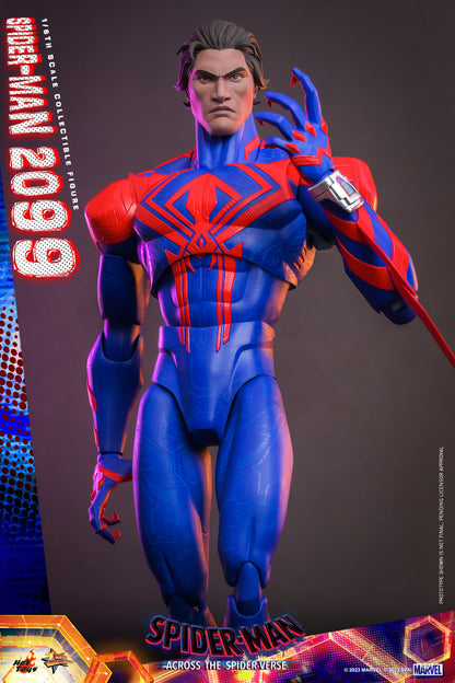 Hot Toys MMS711 Spiderman Across The Spiderverse : Spider Man 2099 - 1/6 Scale Collectible Figure