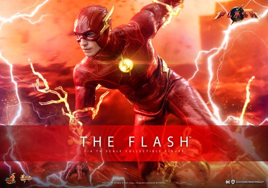 Hot Toys MMS713B The Flash [The Flash (Special Version) with The Life Size The Flash Signet Ring] 1/6 Scale Collectible Figure