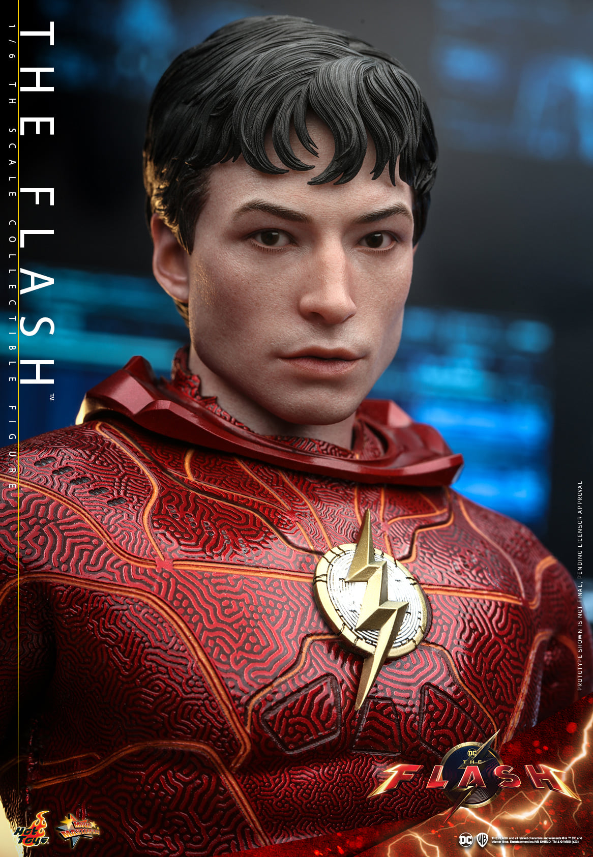 Hot Toys MMS713B The Flash [The Flash (Special Version) with The Life Size The Flash Signet Ring] 1/6 Scale Collectible Figure