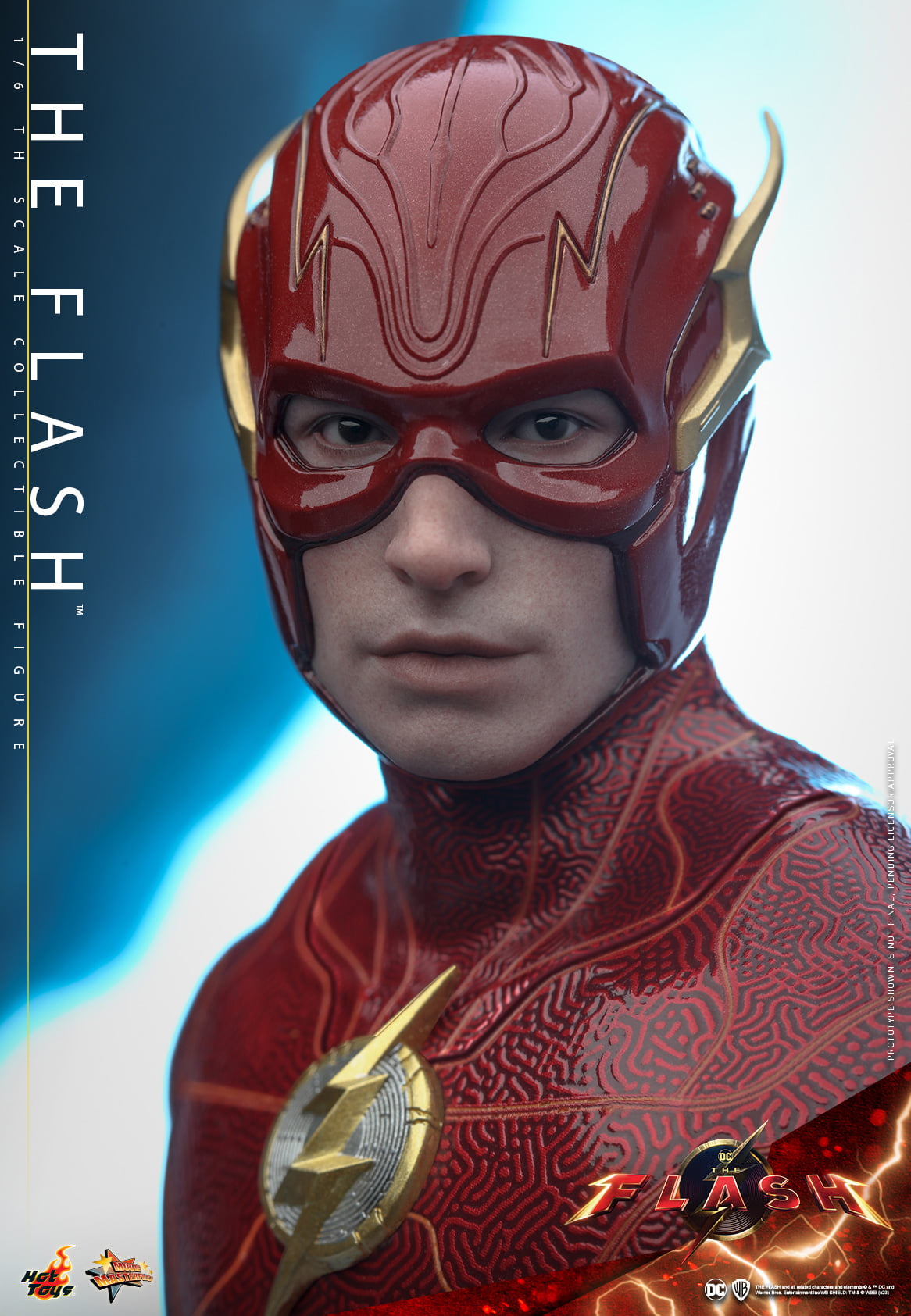 Hot Toys MMS713B The Flash [The Flash (Special Version) with The Life Size The Flash Signet Ring] 1/6 Scale Collectible Figure