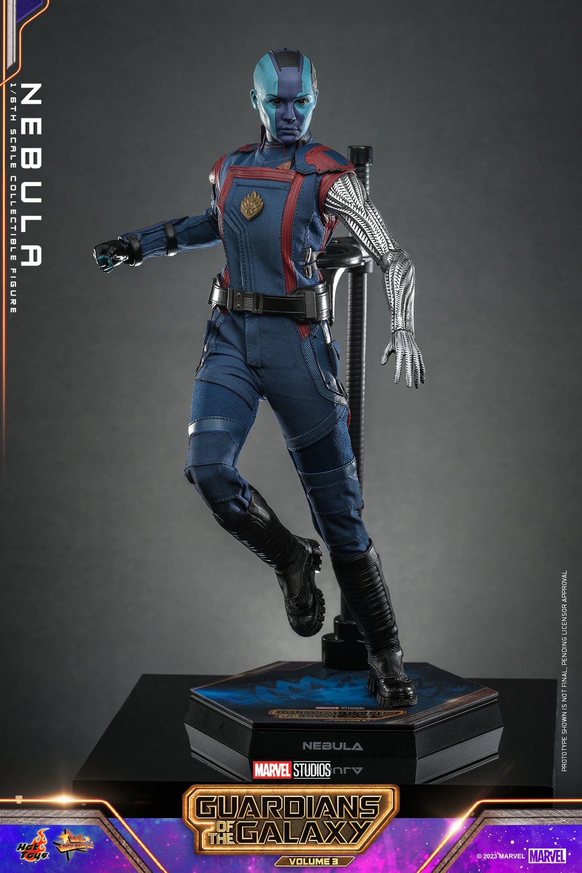 Hot Toys MMS714 Guardians of the Galaxy Vol. 3 [Nebula] 1/6 Scale Collectible Figure