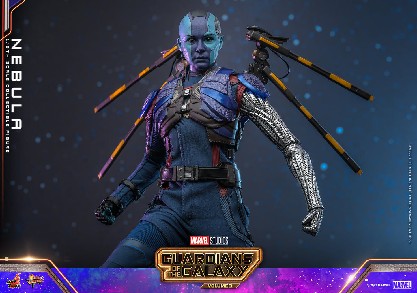 Hot Toys MMS714 Guardians of the Galaxy Vol. 3 [Nebula] 1/6 Scale Collectible Figure