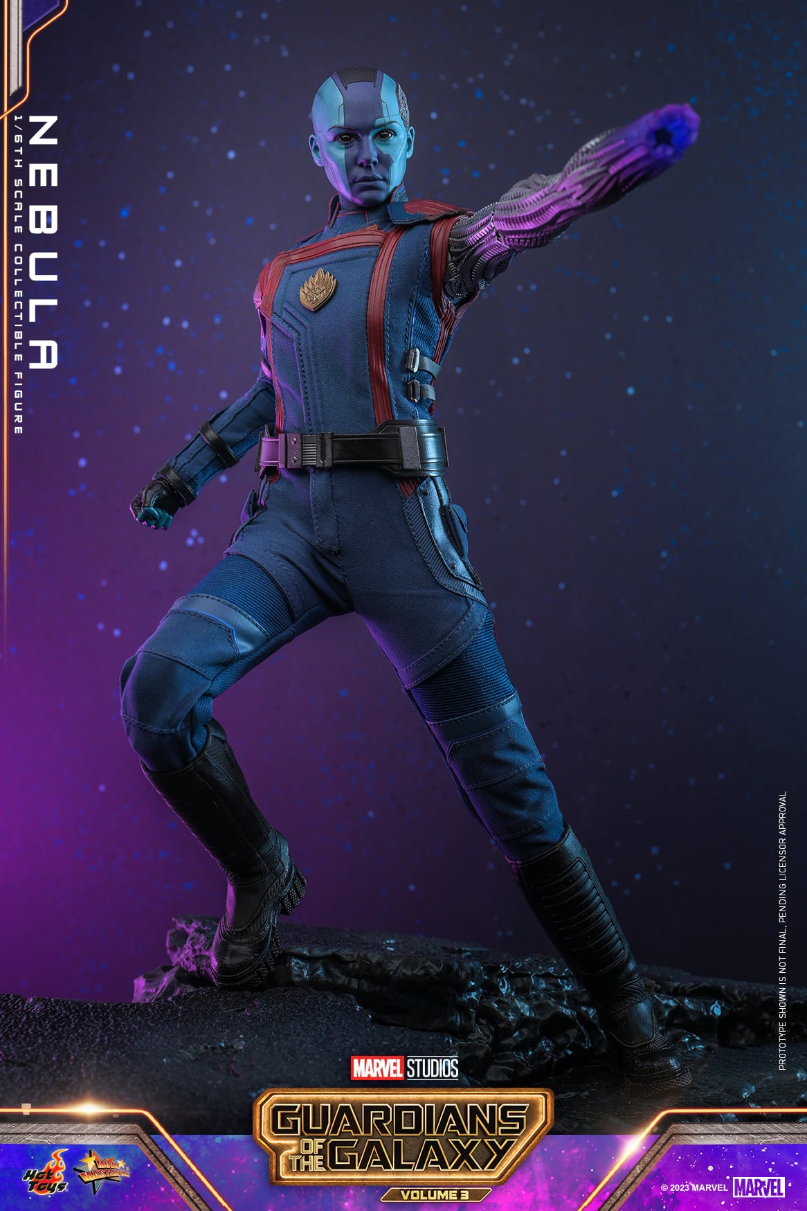 Hot Toys MMS714 Guardians of the Galaxy Vol. 3 [Nebula] 1/6 Scale Collectible Figure