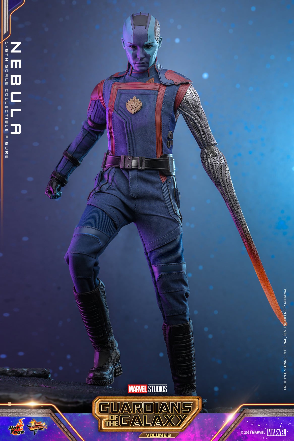 Hot Toys MMS714 Guardians of the Galaxy Vol. 3 [Nebula] 1/6 Scale Collectible Figure