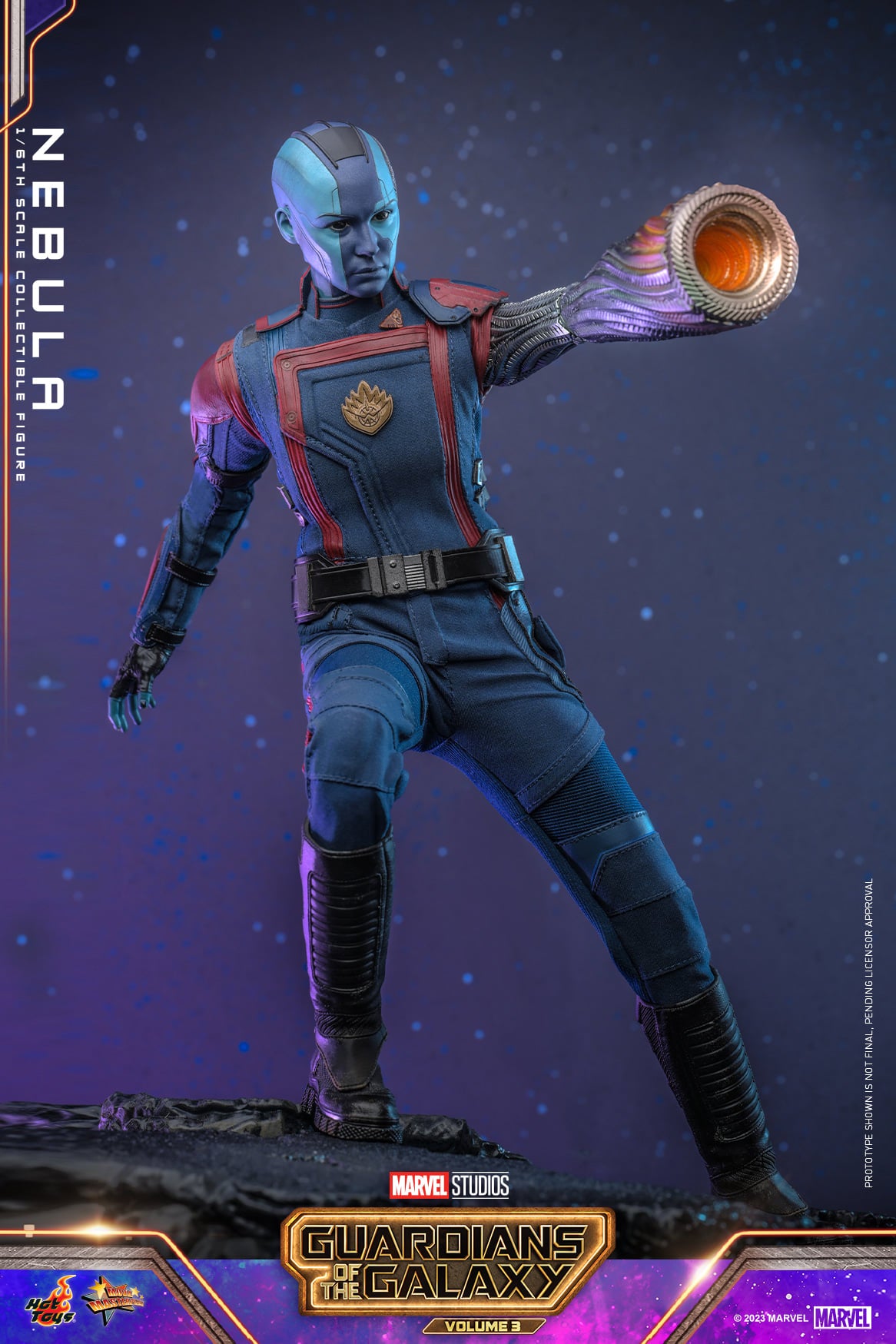 Hot Toys MMS714 Guardians of the Galaxy Vol. 3 [Nebula] 1/6 Scale Collectible Figure