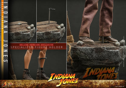 Hot Toys MMS717 Indiana Jones and the Dial of Destiny : Indiana Jones - 1/6 Scale Collectible Figure (Deluxe Version)