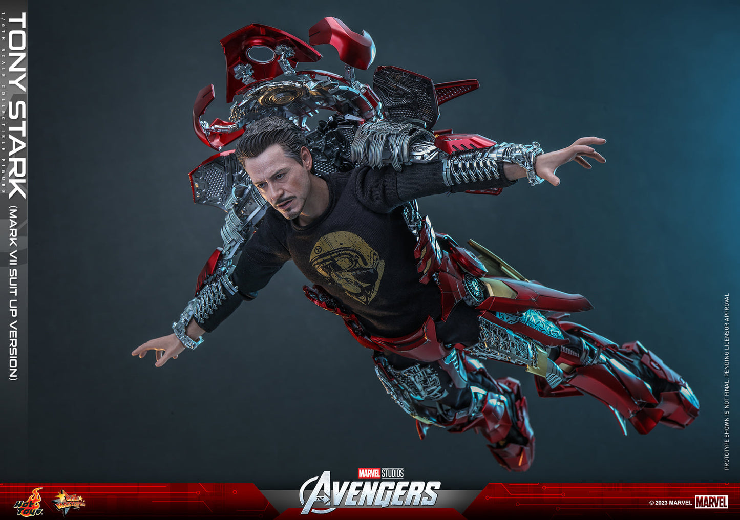 Hot Toys MMS718B The Avengers [Tony Stark] (Mark VII Suit up Version) 1/6th Scale Collectible Figure (Special Edition)