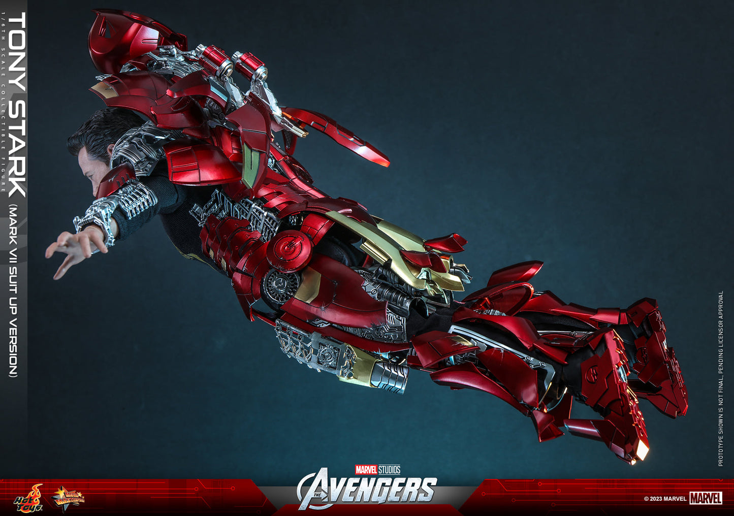 Hot Toys MMS718B The Avengers [Tony Stark] (Mark VII Suit up Version) 1/6th Scale Collectible Figure (Special Edition)