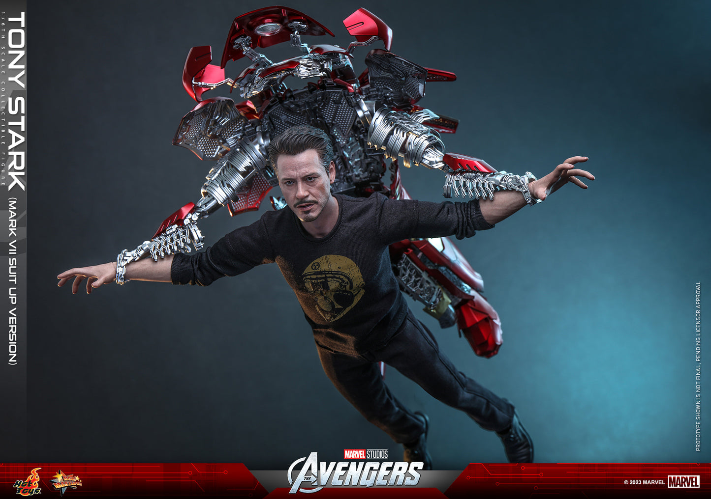 Hot Toys MMS718B The Avengers [Tony Stark] (Mark VII Suit up Version) 1/6th Scale Collectible Figure (Special Edition)