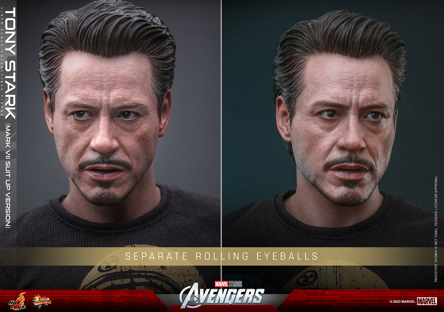 Hot Toys MMS718B The Avengers [Tony Stark] (Mark VII Suit up Version) 1/6th Scale Collectible Figure (Special Edition)