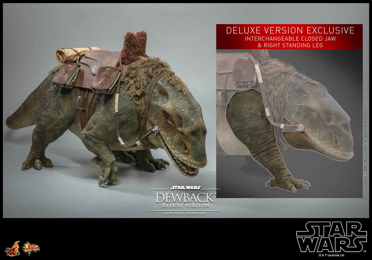 (Preorder) Hot Toys MMS720 Star Wars IV [Dewback] (Deluxe Version) 1/6 Scale Collectible Figure