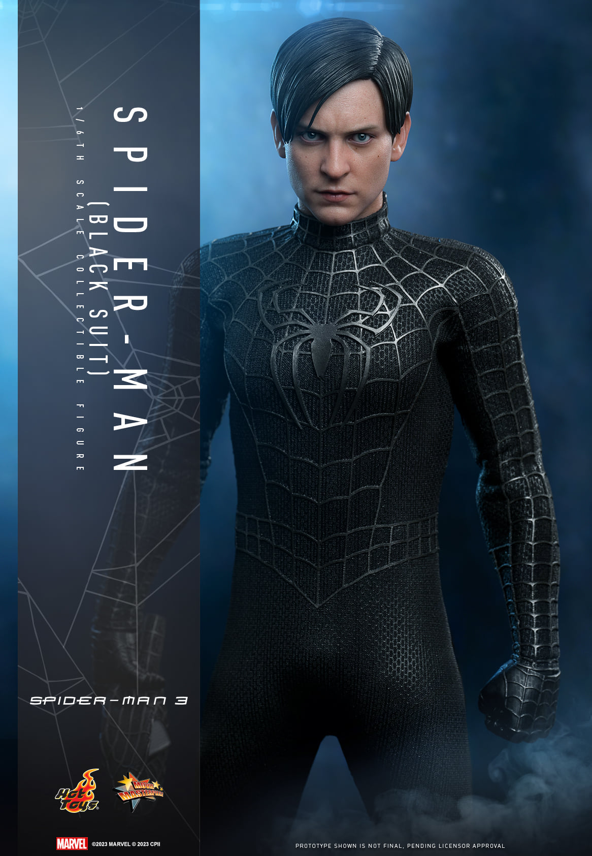 Hot Toys MMS728B Spider-Man 3 [Spiderman (Black Suit)] (Deluxe Version) (Special Edition) 1/6 Scale Collectible Figure