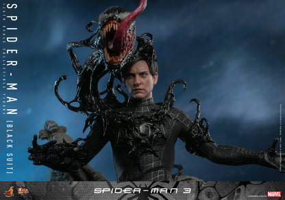 Hot Toys MMS728B Spider-Man 3 [Spiderman (Black Suit)] (Deluxe Version) (Special Edition) 1/6 Scale Collectible Figure