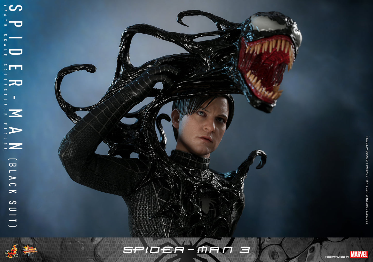 Hot Toys MMS728B Spider-Man 3 [Spiderman (Black Suit)] (Deluxe Version) (Special Edition) 1/6 Scale Collectible Figure