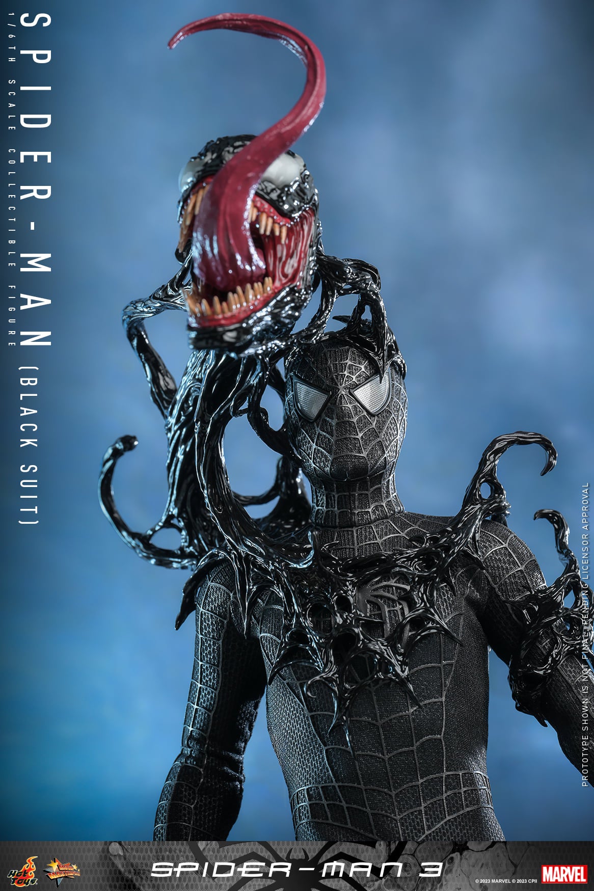 Hot Toys MMS728B Spider-Man 3 [Spiderman (Black Suit)] (Deluxe Version) (Special Edition) 1/6 Scale Collectible Figure