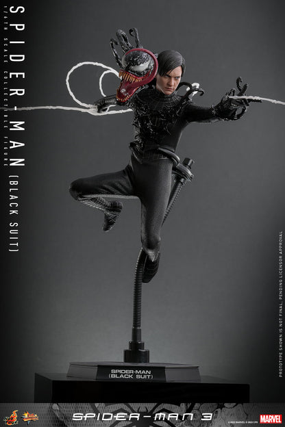 Hot Toys MMS728B Spider-Man 3 [Spiderman (Black Suit)] (Deluxe Version) (Special Edition) 1/6 Scale Collectible Figure