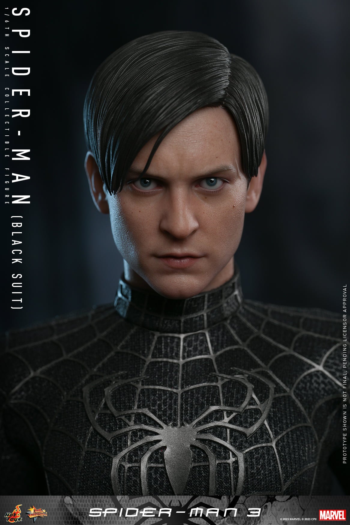 Hot Toys MMS728B Spider-Man 3 [Spiderman (Black Suit)] (Deluxe Version) (Special Edition) 1/6 Scale Collectible Figure