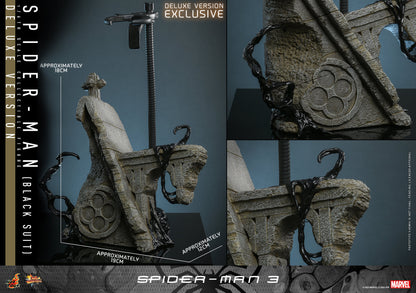 Hot Toys MMS728B Spider-Man 3 [Spiderman (Black Suit)] (Deluxe Version) (Special Edition) 1/6 Scale Collectible Figure