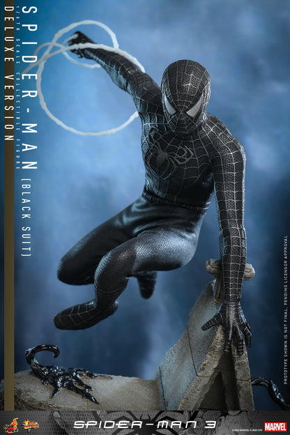 Hot Toys MMS728B Spider-Man 3 [Spiderman (Black Suit)] (Deluxe Version) (Special Edition) 1/6 Scale Collectible Figure