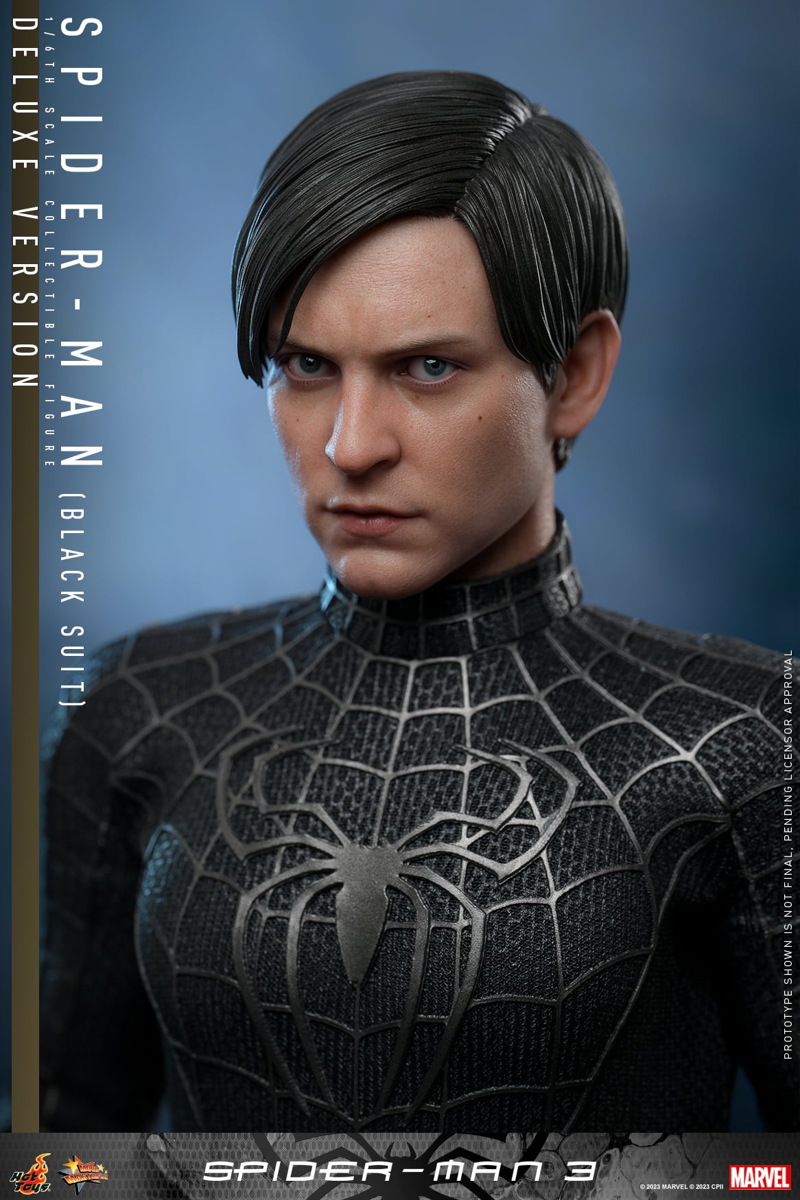 Hot Toys MMS728B Spider-Man 3 [Spiderman (Black Suit)] (Deluxe Version) (Special Edition) 1/6 Scale Collectible Figure