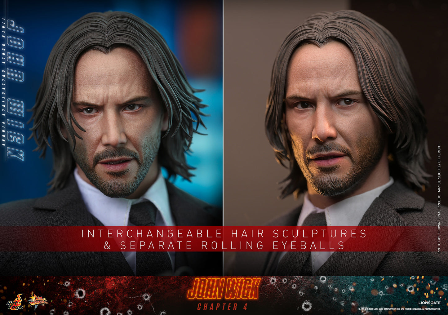 (Preorder) Hot Toys MMS729 John Wick Chapter 4 [John Wick] 1/6 Scale Collectible Figure