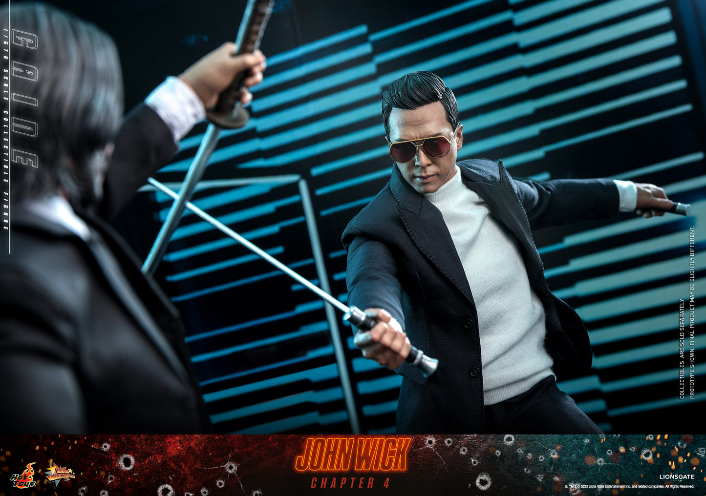 (Preorder) Hot Toys MMS730 John Wick Chapter 4 [Caine] 1/6 Scale Collectible Figure