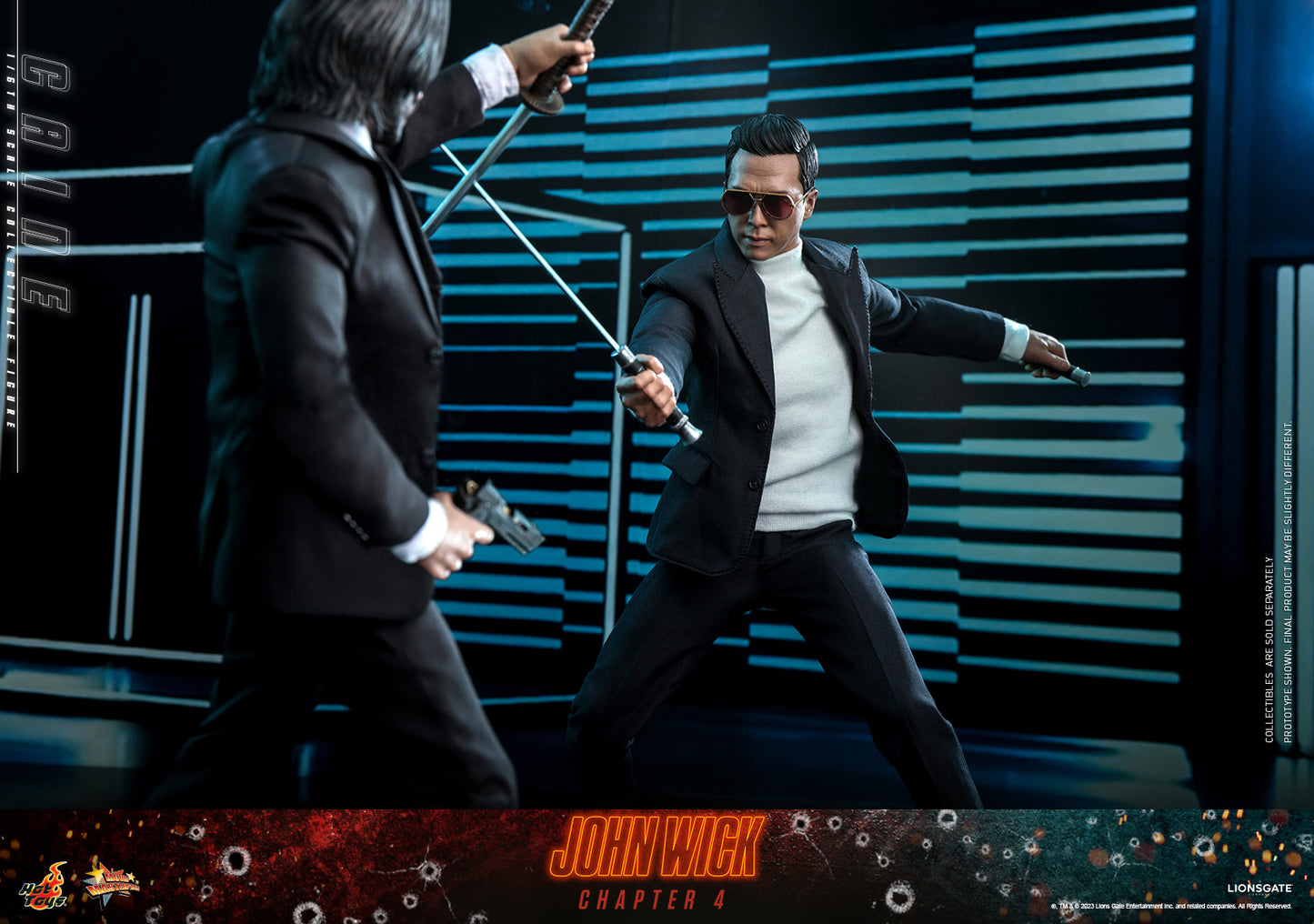 (Preorder) Hot Toys MMS730 John Wick Chapter 4 [Caine] 1/6 Scale Collectible Figure