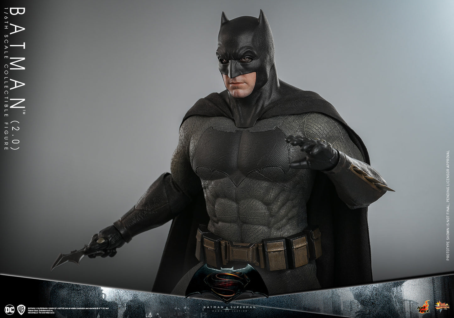 Hot Toys MMS732 Batman Vs Superman : DOJ [Batman 2.0] 1/6 Scale Collectible Figure