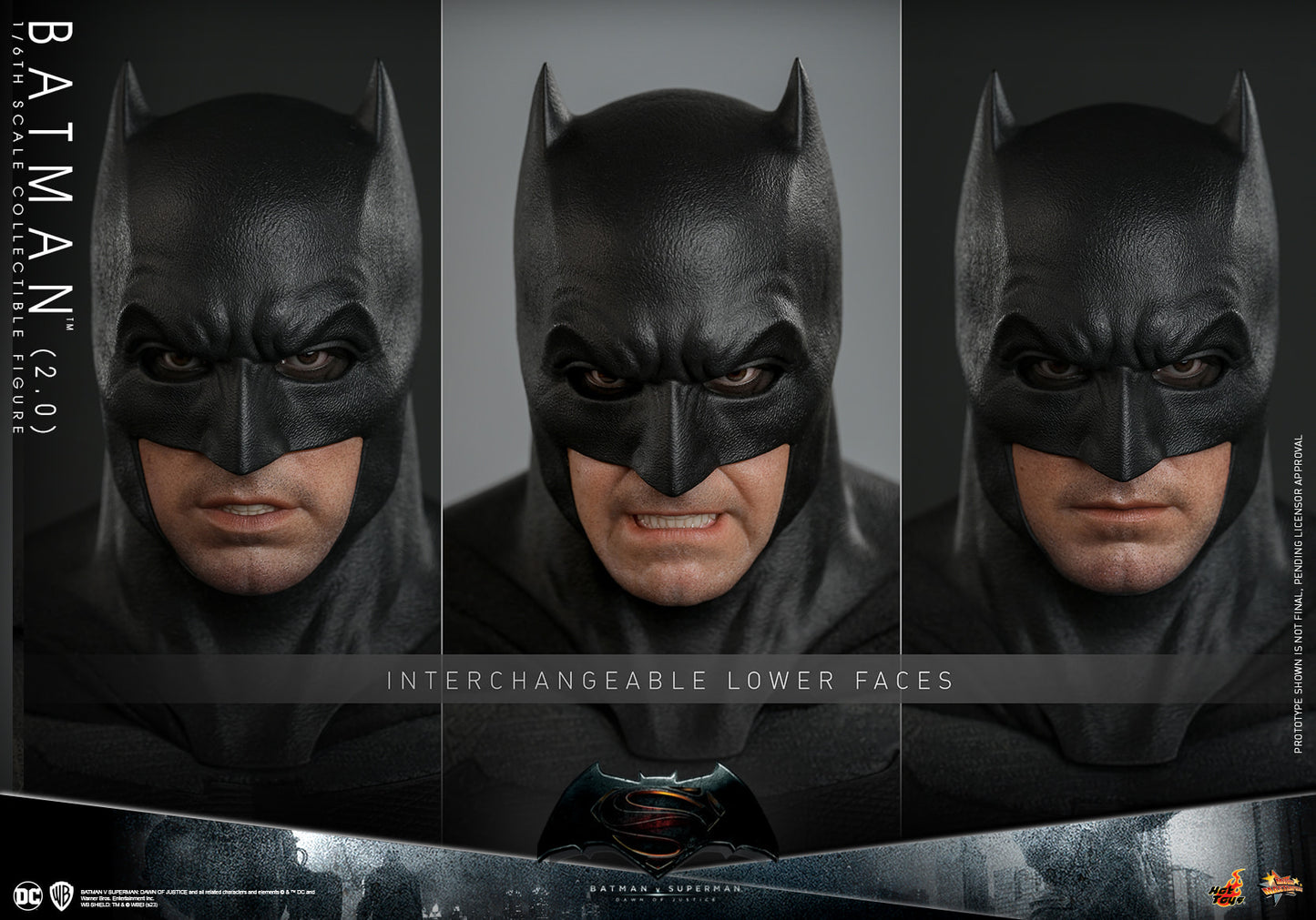 Hot Toys MMS732 Batman Vs Superman : DOJ [Batman 2.0] 1/6 Scale Collectible Figure