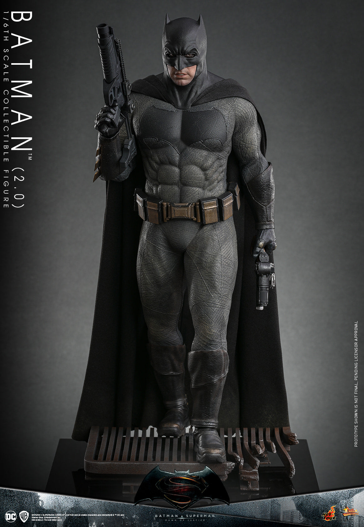 Hot Toys MMS732 Batman Vs Superman : DOJ [Batman 2.0] 1/6 Scale Collectible Figure
