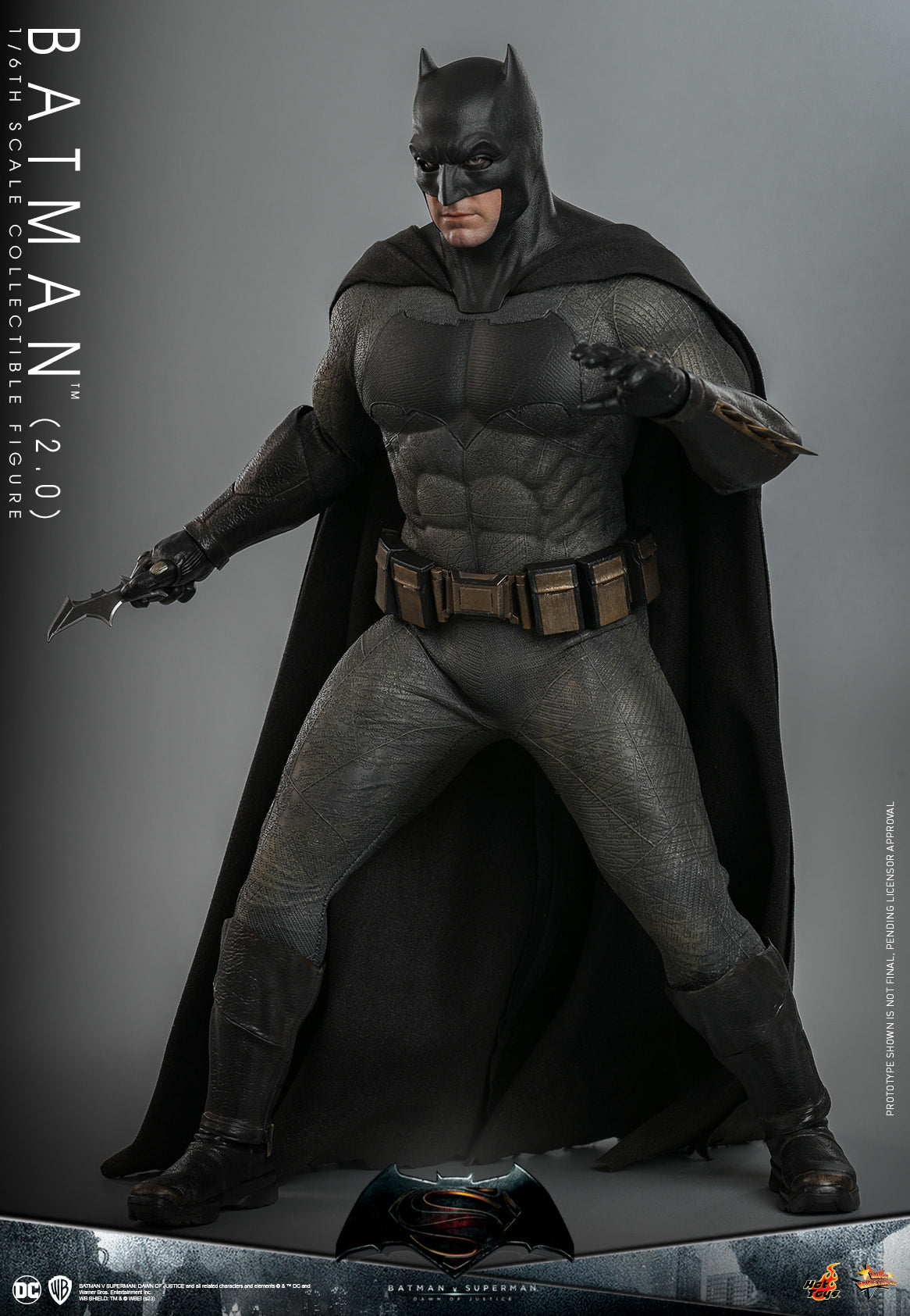 Hot Toys MMS732 Batman Vs Superman : DOJ [Batman 2.0] 1/6 Scale Collectible Figure
