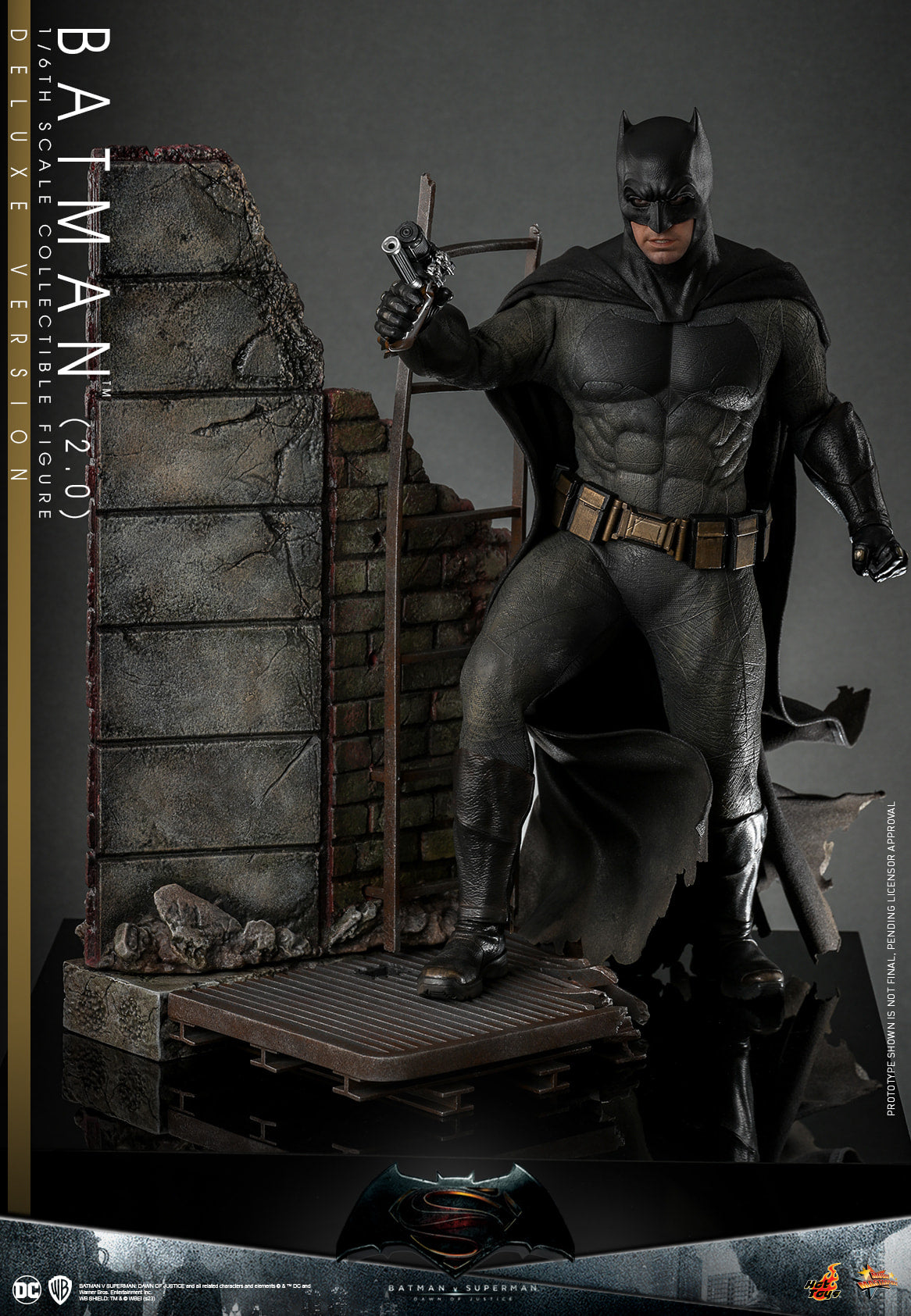 Hot Toys MMS732 Batman Vs Superman : DOJ [Batman 2.0] 1/6 Scale Collectible Figure