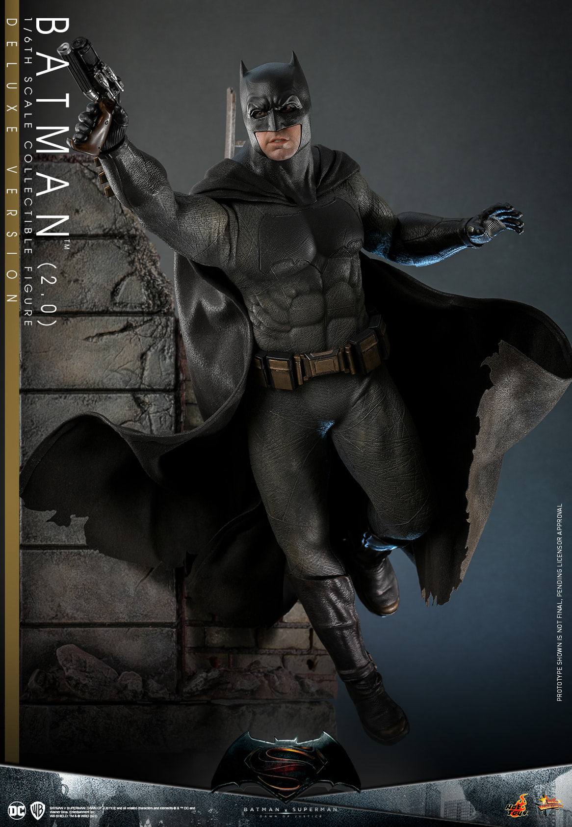 Hot Toys MMS732 Batman Vs Superman : DOJ [Batman 2.0] 1/6 Scale Collectible Figure