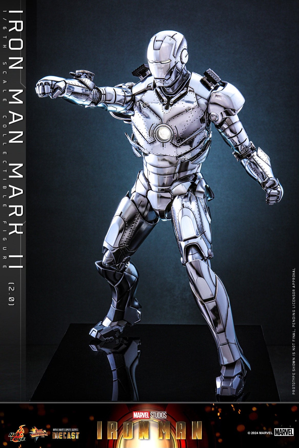 Hot Toys MMS733D59 Ironman 1 [Ironman Mark 2] 1/6 Scale Collectible Figure