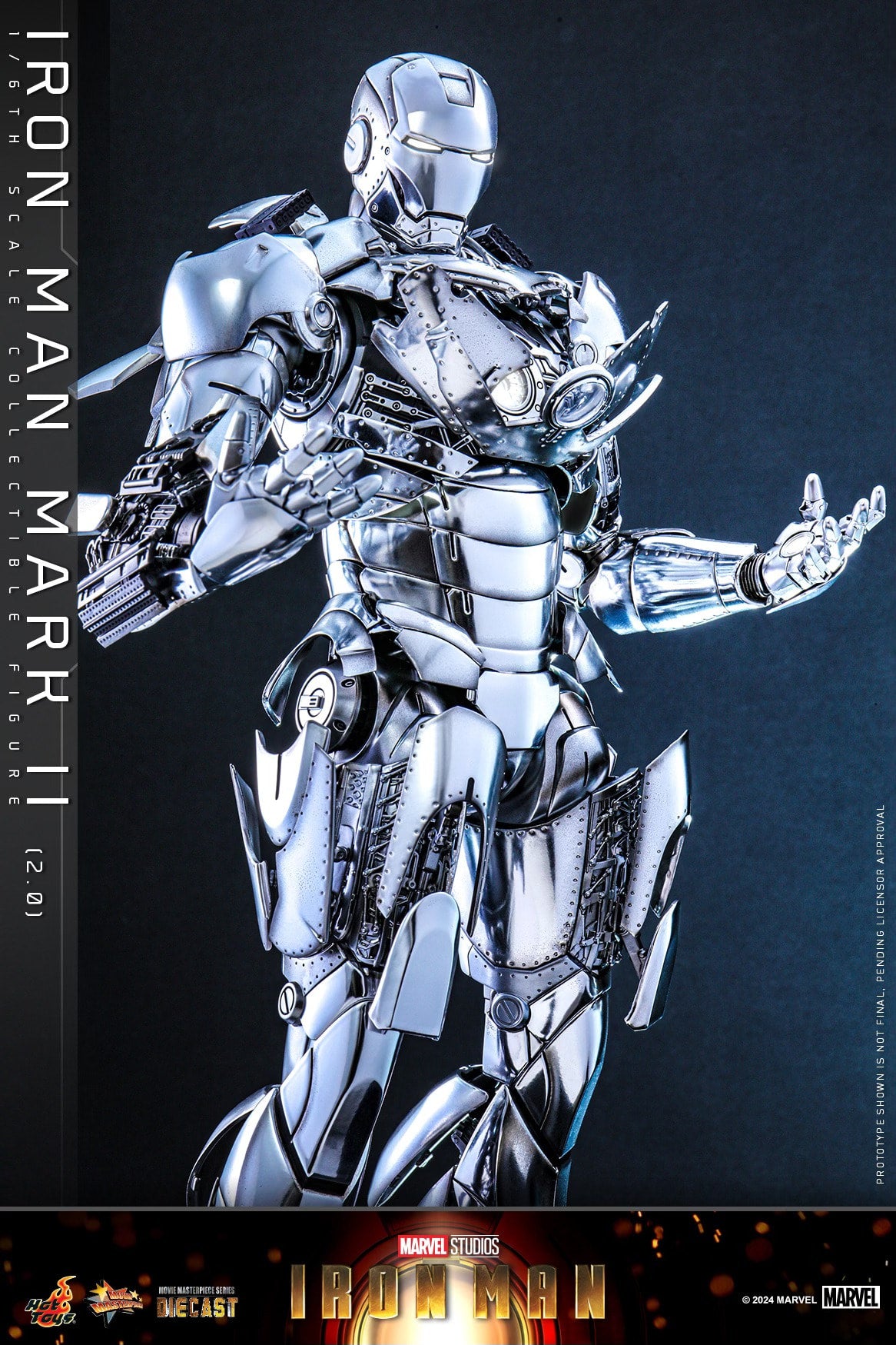 Hot Toys MMS733D59 Ironman 1 [Ironman Mark 2] 1/6 Scale Collectible Figure