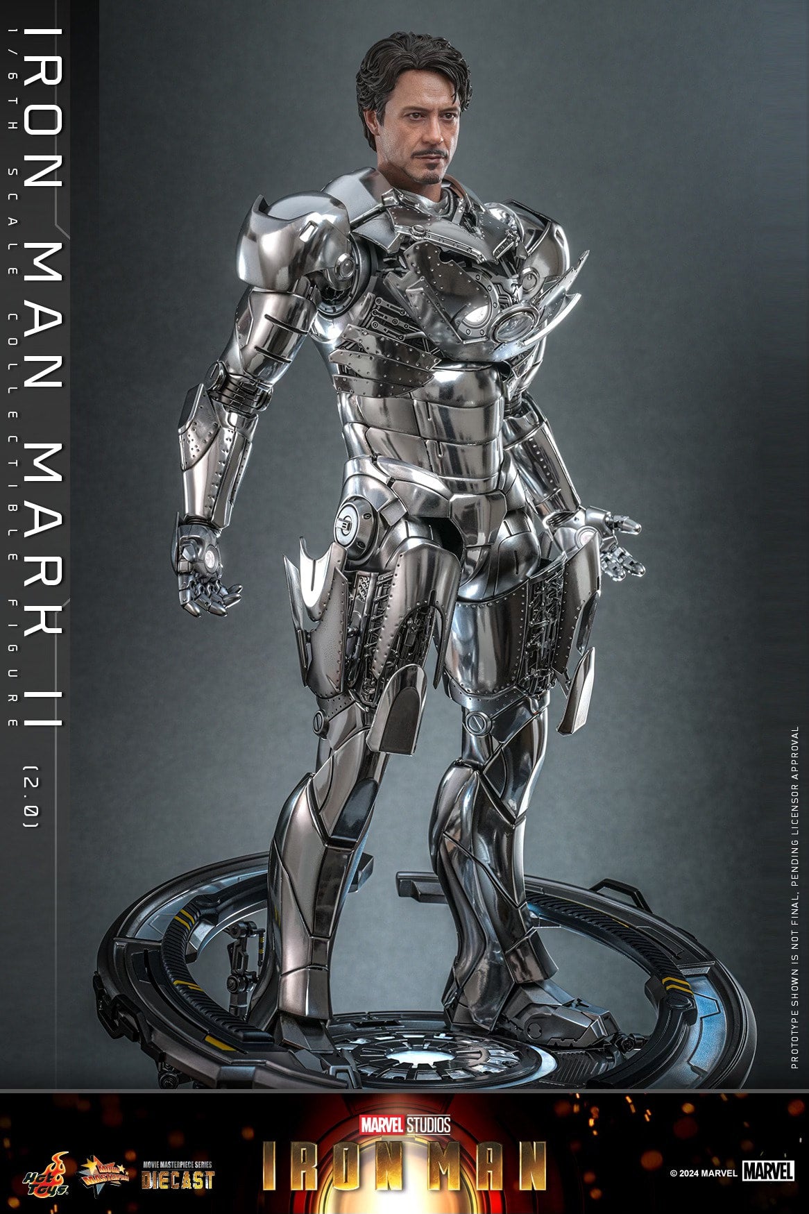 Hot Toys MMS733D59 Ironman 1 [Ironman Mark 2] 1/6 Scale Collectible Figure
