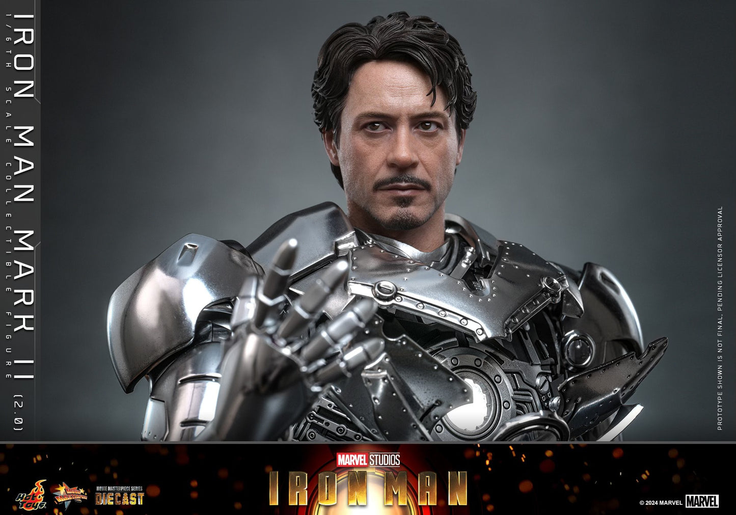 Hot Toys MMS733D59 Ironman 1 [Ironman Mark 2] 1/6 Scale Collectible Figure